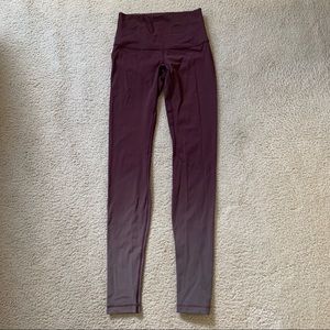 Lululemon ombré tights - size 6